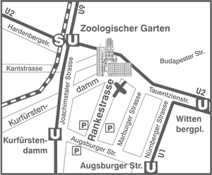 Anfahrt/Lageplan der Praxis
